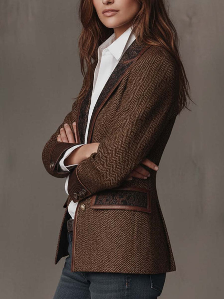 Charlotte™ | Herringbone Blazer