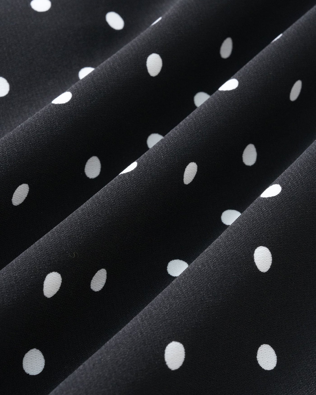 Black Mandarin  Midi Dress