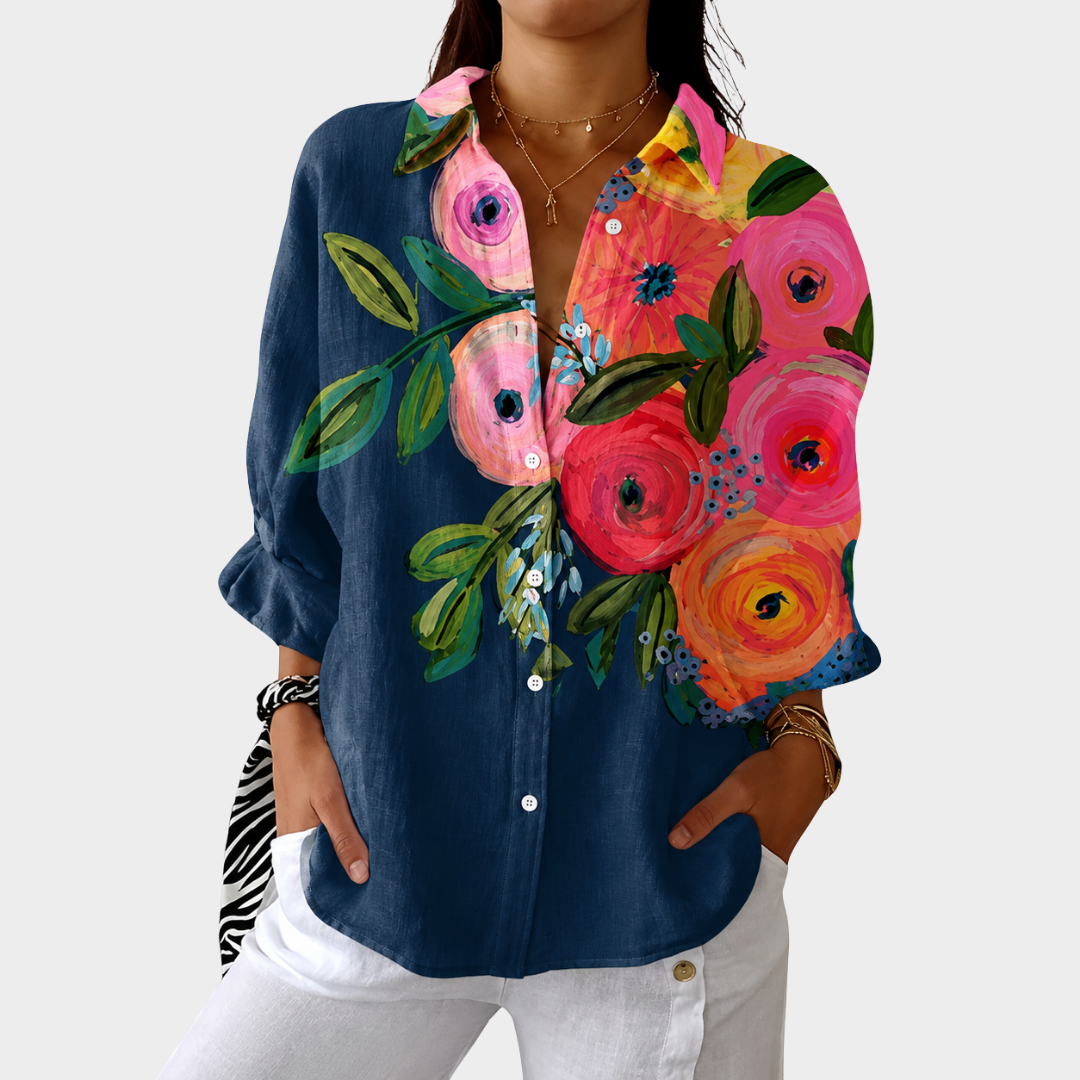 Amelia™ | Colorful Printed Blouse