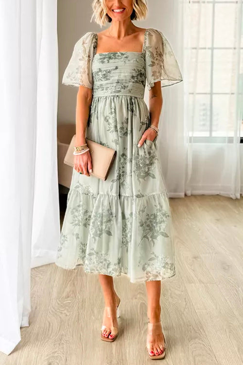 Abito Midi Floreale