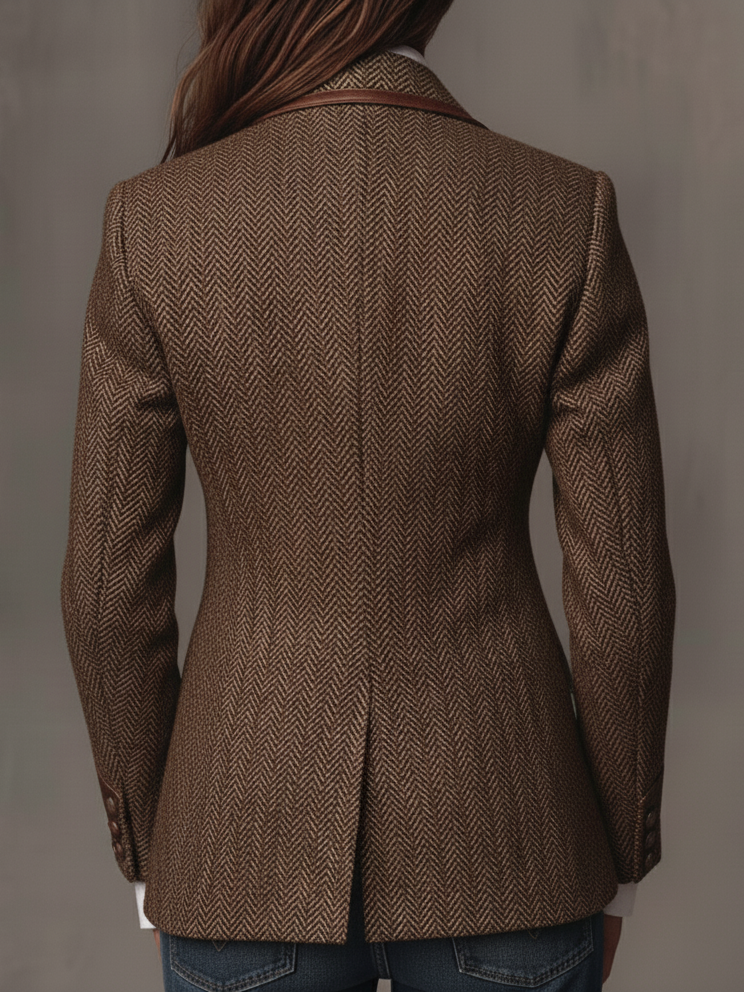 Charlotte™ | Herringbone Blazer
