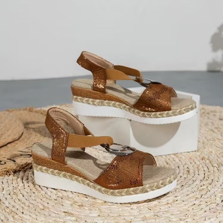Ariana™ | Elegant Platform Sandals