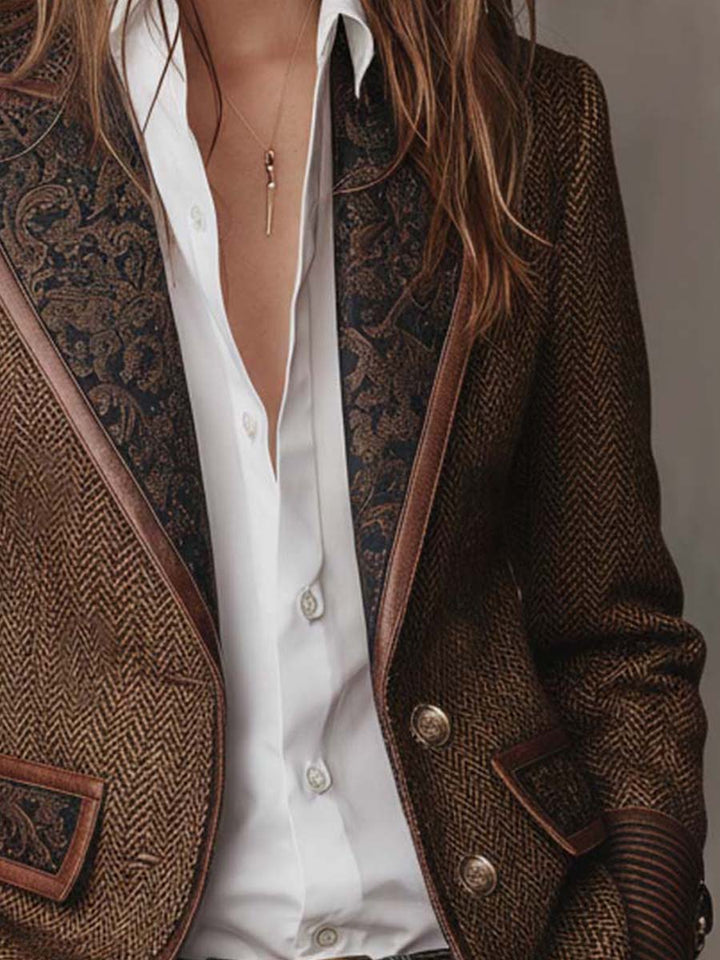 Charlotte™ | Herringbone Blazer