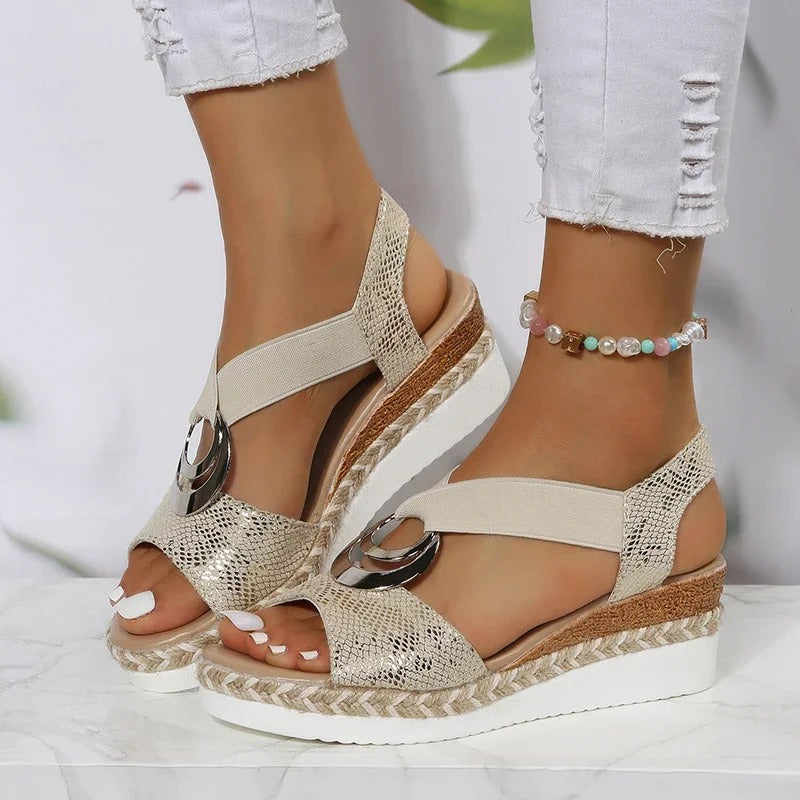 Ariana™ | Elegant Platform Sandals