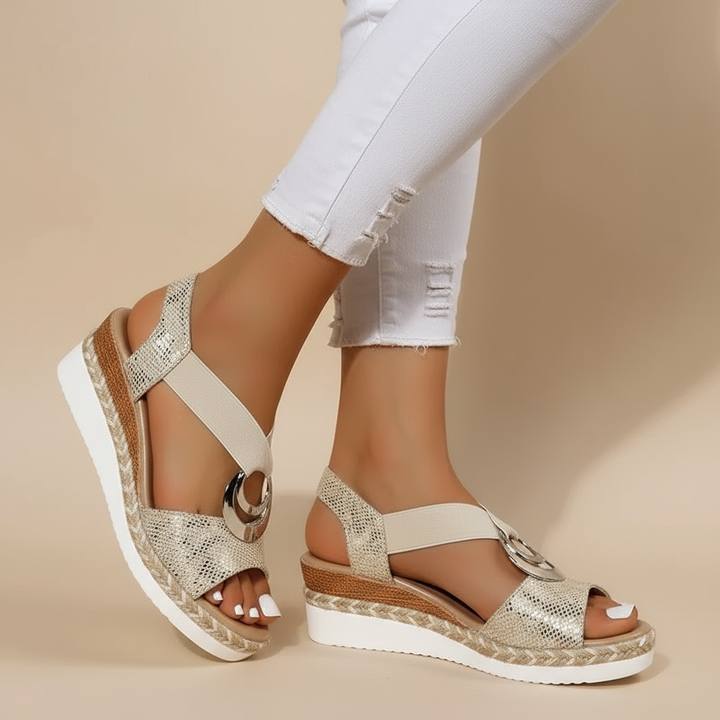 Ariana™ | Elegant Platform Sandals