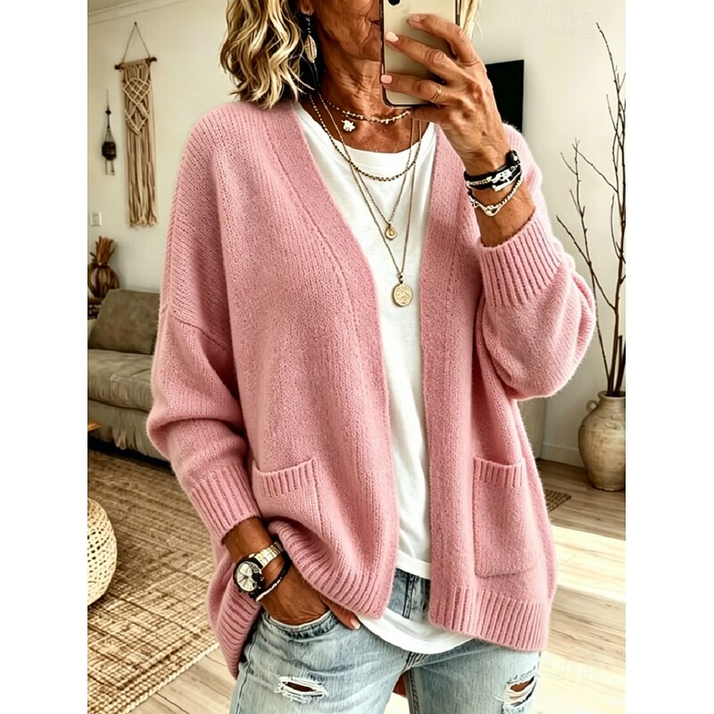 Lucille™ | Juliet Relaxed Open-Front Cardigan