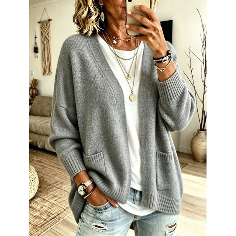 Lucille™ | Juliet Relaxed Open-Front Cardigan