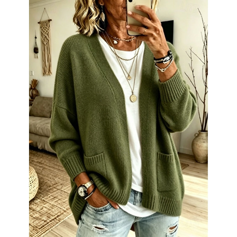 Lucille™ | Juliet Relaxed Open-Front Cardigan