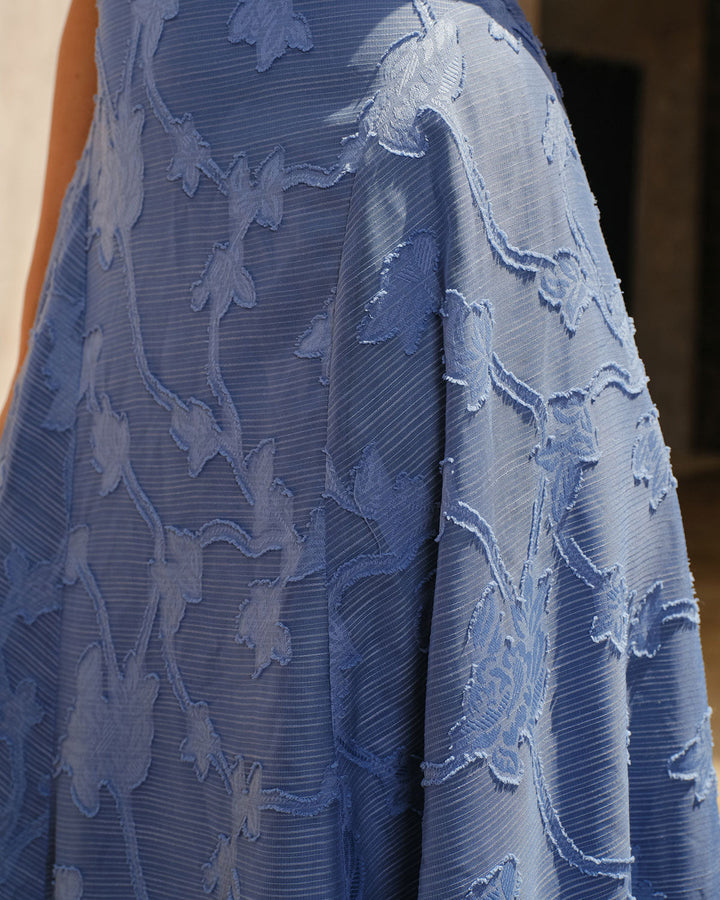 Blue  Slip Maxi Dress